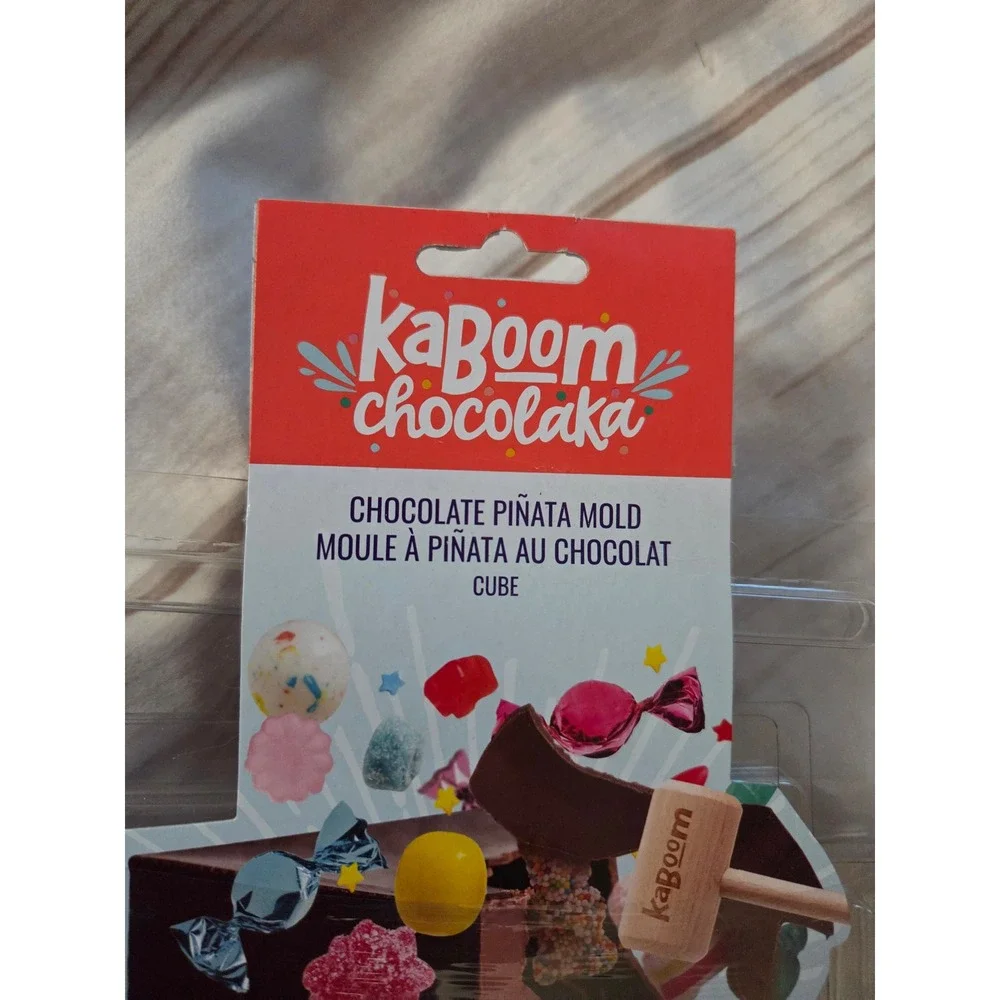 Kaboom Chocolaka Chocolate Pinata Mold Cube 5 Piece Set American Crafts 369435